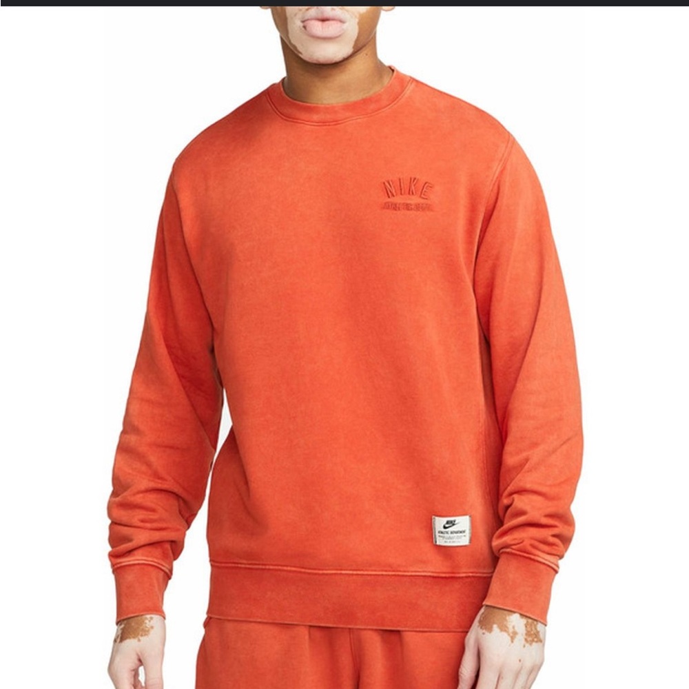 Nike Men's Rust Crewneck Sweater
